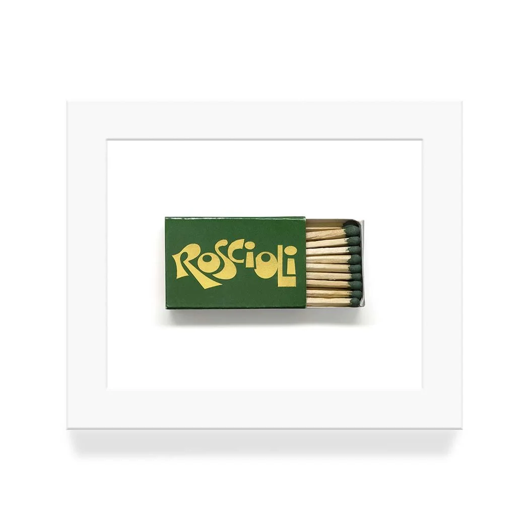 Roscioli Matchbook Diaries Print by CRC — c r c